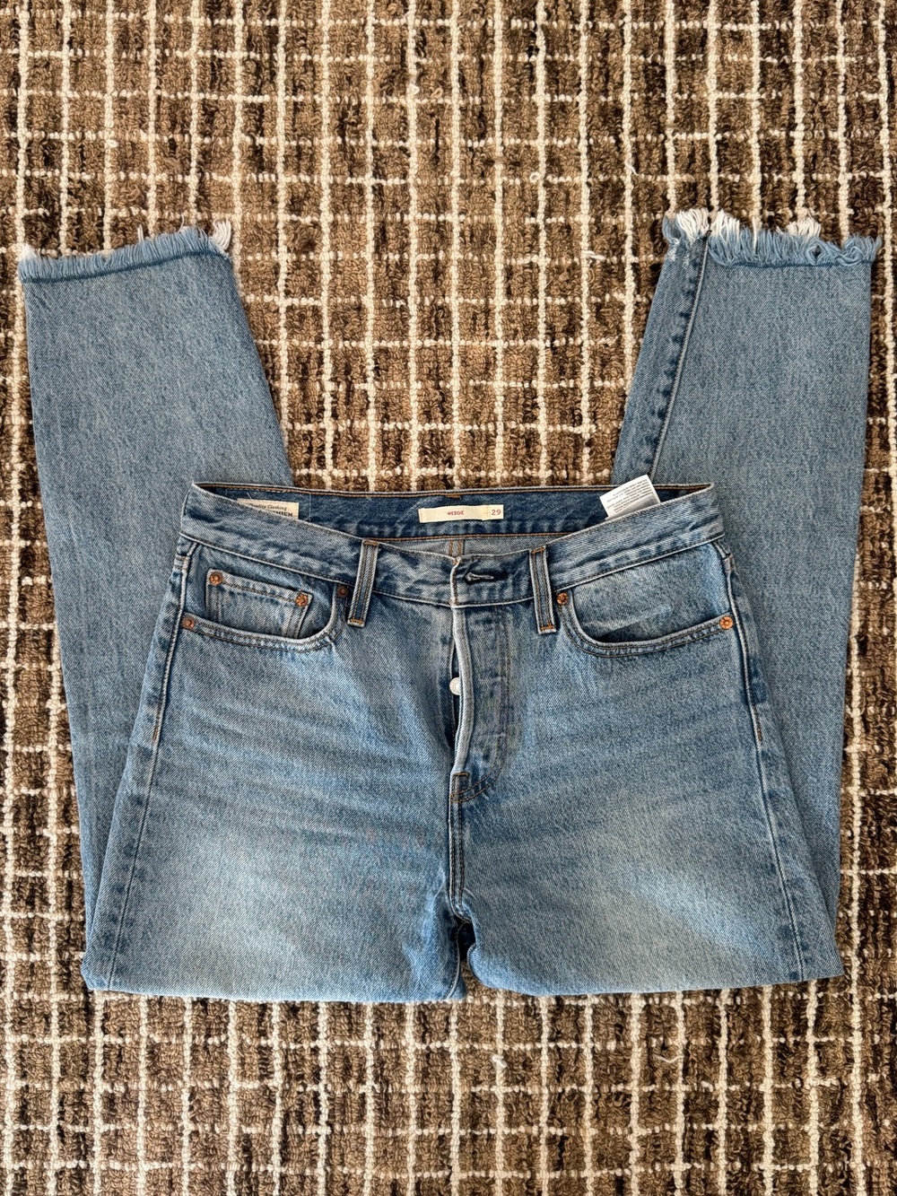 Levi’s wedgie slim leg jeans